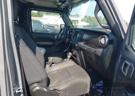 2020 Jeep Wrangler Unlimited Sport S 4X4 from USA, damaged, VIN 1C4HJXDG3LW105195